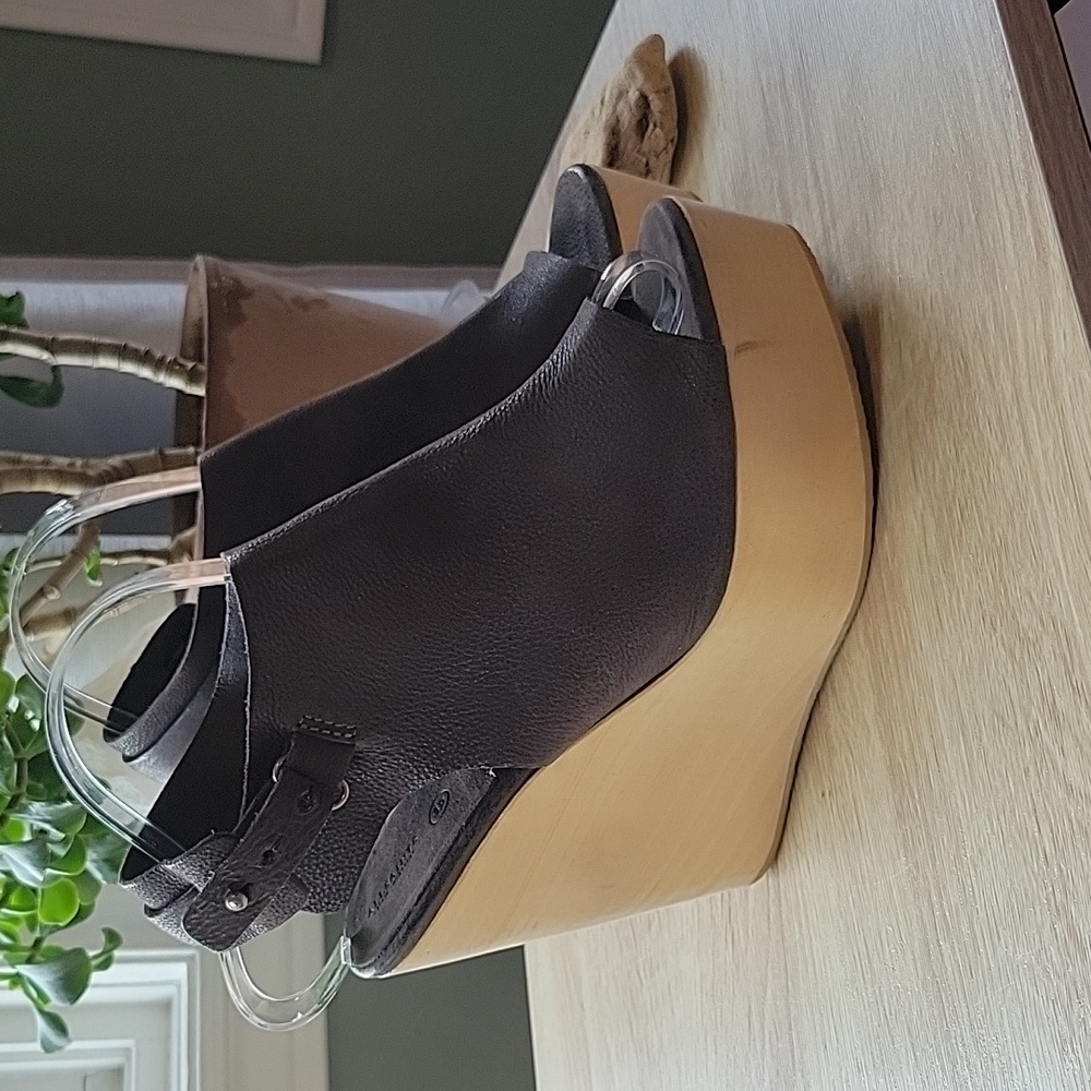 All Saints Platform Wooden Wedges